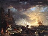 Shipwreck by Claude-Joseph Vernet